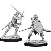 Pathfinder - Deep Cuts Miniatures - Elf Female Fighter