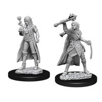 Nolzur's Marvelous Miniatures - Elf Female Cleric