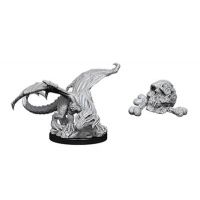 Nolzur's Marvelous Miniatures - Black Dragon Wyrmling