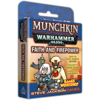 Munchkin - Warhammer 40,000 Edizione Inglese - Faith and Firepower