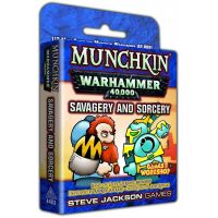 Munchkin - Warhammer 40,000 Edizione Inglese - Savagery and Sorcery