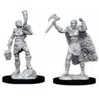 Nolzur's Marvelous Miniatures - Human Female Barbarian