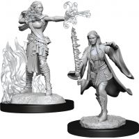 Nolzur's Marvelous Miniatures - Multiclass Female Warlock + Sorcerer