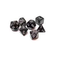 Set di Dadi Borealis (Fumo, Argento)