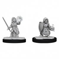 Pathfinder - Deep Cuts Miniatures - Halfiling Female Cleric