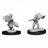 Pathfinder - Deep Cuts Miniatures - Halfiling Male Wizard