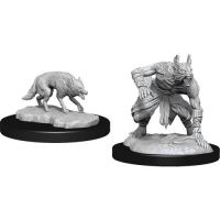 Nolzur's Marvelous Miniatures - Jackalwere & Jackal