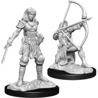 Pathfinder - Deep Cuts Miniatures - Human Female Fighter