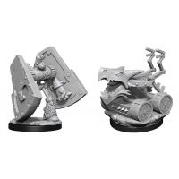 Nolzur's Marvelous Miniatures - Stone Defender & Oaken Bolter