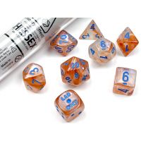 Set di Dadi Lab Dice - Borealis (Rosa Oro, Celeste)