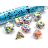 Set di Dadi Lab Dice - Festive (Caleidoscopio, Blu)