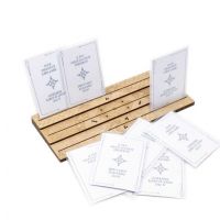 Portacarte - Linea Tripla (CHERRY)