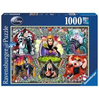 Puzzle 1000 pz - Le Cattive Disney