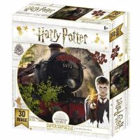 Puzzle Effetto 3D - 500 pezzi - Harry Potter Train
