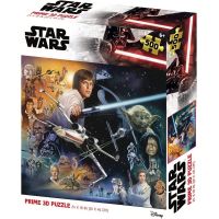 Puzzle Effetto 3D - 500 pezzi - Star Wars Resistenza vs Impero