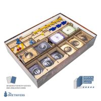 Through the Ages - Organizer in Legno con Plancette in Legno