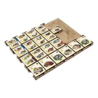 Puerto Rico - Nuova Edizione - Plancia Edifici Organizer in Legno