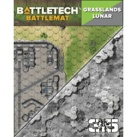 BattleTech - Battlemat - Lunar-Grasslands