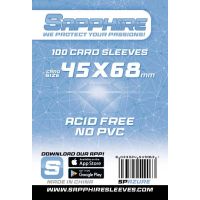 100 Bustine Sapphire AZURE 45x68