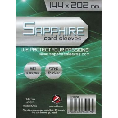 50 Bustine Sapphire MINT 144x202