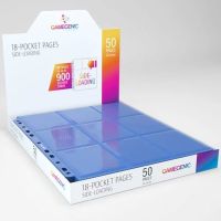 50 Fogli 18 Tasche Inserimento Laterale Gamegenic (BLU)