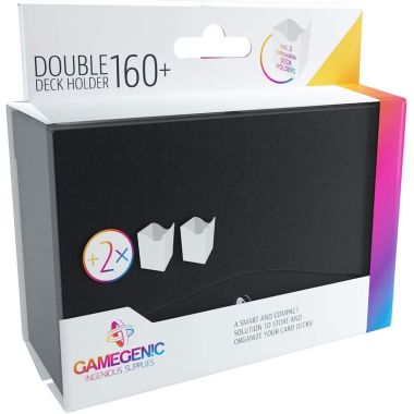 Porta Mazzo Gamegenic Double Deck Holder 160+ (NERO)