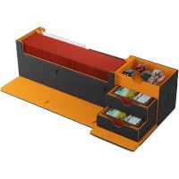 Porta Mazzo Gamegenic Card's Lair 400+ Convertible (NERO/ARANCIONE)