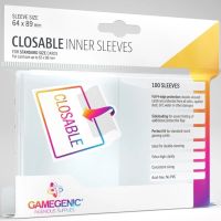 Bustine Richiudibili Gamegenic Closable Inner Sleeves 100