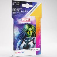 Bustine Gamegenic Marvel Champions Fine Art Sleeves 50 (GAMORA)
