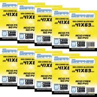 10x 100 Bustine Sapphire YELLOW 41x63 | Mythic Bundle