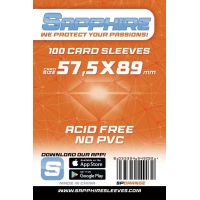 100 Bustine Sapphire ORANGE 57,5x89