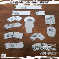 Gaslands Refuelled - Sagome di Movimento in ABS Cromo