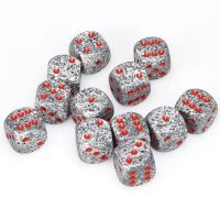 Set di Dadi 12D6 Speckled (Granito)