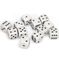 Set di Dadi 12D6 Speckled (Mimetico Artico)