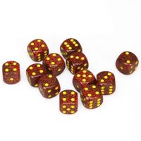 Set di Dadi 12D6 Speckled (Mercurio)