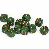 Set di Dadi 12D6 Speckled (Recon Dorato)