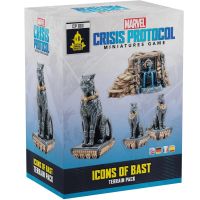 Marvel Crisis Protocol - Icons of Bast Terrain Pack