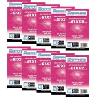 10x 100 Bustine Sapphire FUCHSIA 61x112 | Mythic Bundle