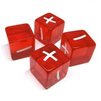 Fate - Set di Dadi ROSSO
