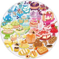 Puzzle Rotondo Circle of Colors - Dessert - 500 Pezzi
