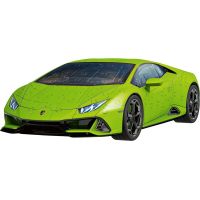 Puzzle 3D Lamborghini Huracán EVO Verde - 158 Pezzi