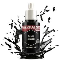 Warpaints Fanatic Acrylics - Matt Black