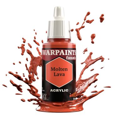 Warpaints Fanatic Acrylics - Molten Lava