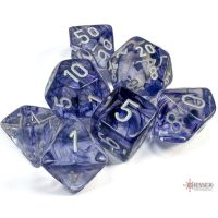 Set di Dadi Nebula (Nero, Bianco)