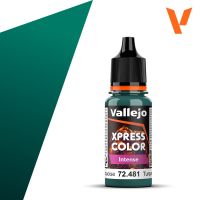 Vallejo Game Xpress Color Intense Heretic Turquoise 18 ml