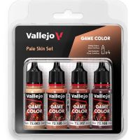 Vallejo Game Color Pale Skin Set - Set da 4 Colori