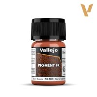 Vallejo Pigments Color Burnt Sienna 35 ml