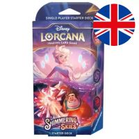 Lorcana - Shimmering Skies - Starter Deck Amethyst/Ruby Edizione Inglese