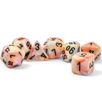 Set di Dadi MEGA-HEDRAL Festive (Circus, Nero)