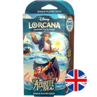 Lorcana - Azurite Sea - Starter Deck Amber-Ruby - Edizione Inglese